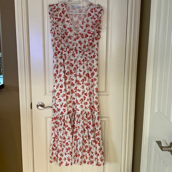 Floral Printed Ruffled Dress - Picture 1 of 1